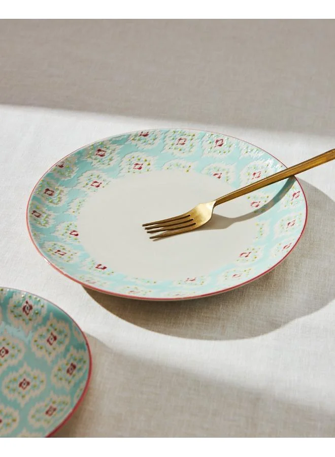 Chumbak Ikat Fusion Dinner Plate