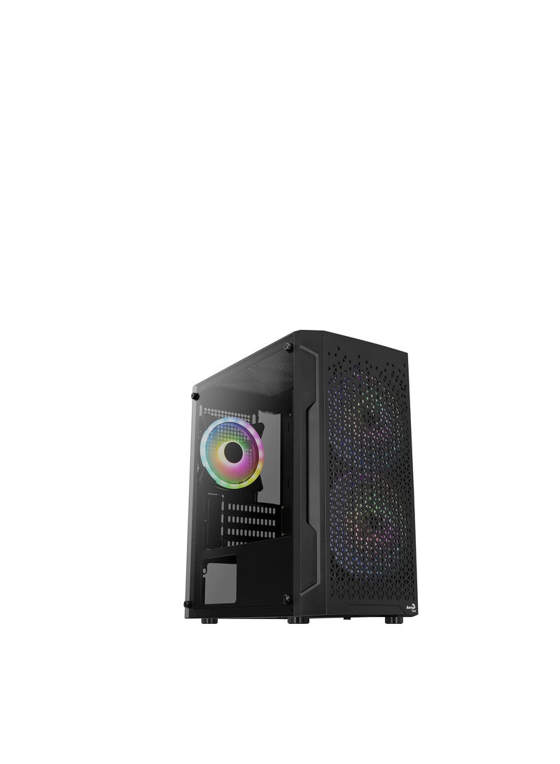 AirCool Aerocool Trinity Mini G-BK-v3 Tower Case - Black - Image 1