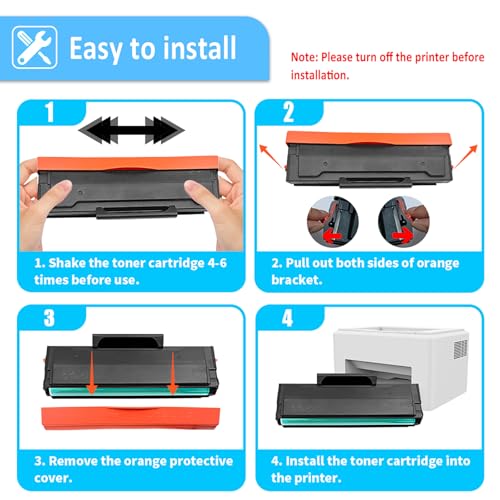 LAIPENG PB-211 PB211 PB 211 PB-211EV PB 211EV Compatible Toner Cartridge 1600 Pages for P2500W P2502W P2207 M6550 M6500NW M6550NW M6600 M6600NW M6602NW M6552 M6552NW M6602N Printers (Black,2-Pack) - Image 2