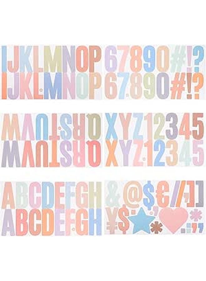600 Pcs 2 5 Inch Self Adhesive Alphabet Letters Stickers Waterproof For Crafts Scrapbooking Classroom Decoration - Image 1