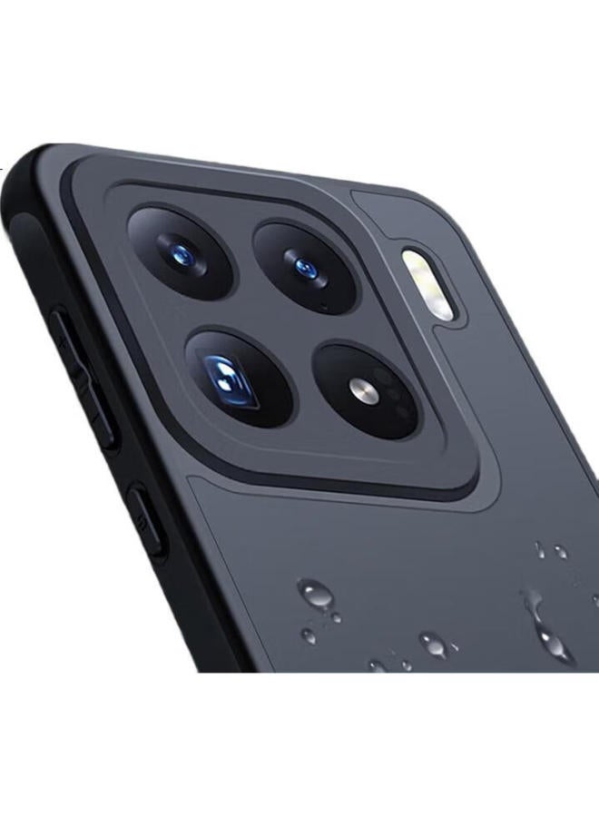 Neyaa (Neyaa) Xiaomi 15 Pro Phone Case Xiaomi 15 Pro Protective Cover Lens Fully Wrapped Ultra-Thin Semi-Transparent Skin-Like Frosted Silicone Soft Edge Anti-Fall Simple Men And Women - Image 2