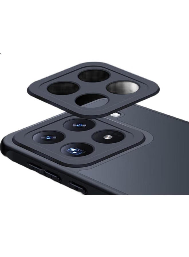 Neyaa (Neyaa) Xiaomi 15 Pro Phone Case Xiaomi 15 Pro Protective Cover Lens Fully Wrapped Ultra-Thin Semi-Transparent Skin-Like Frosted Silicone Soft Edge Anti-Fall Simple Men And Women - Image 1