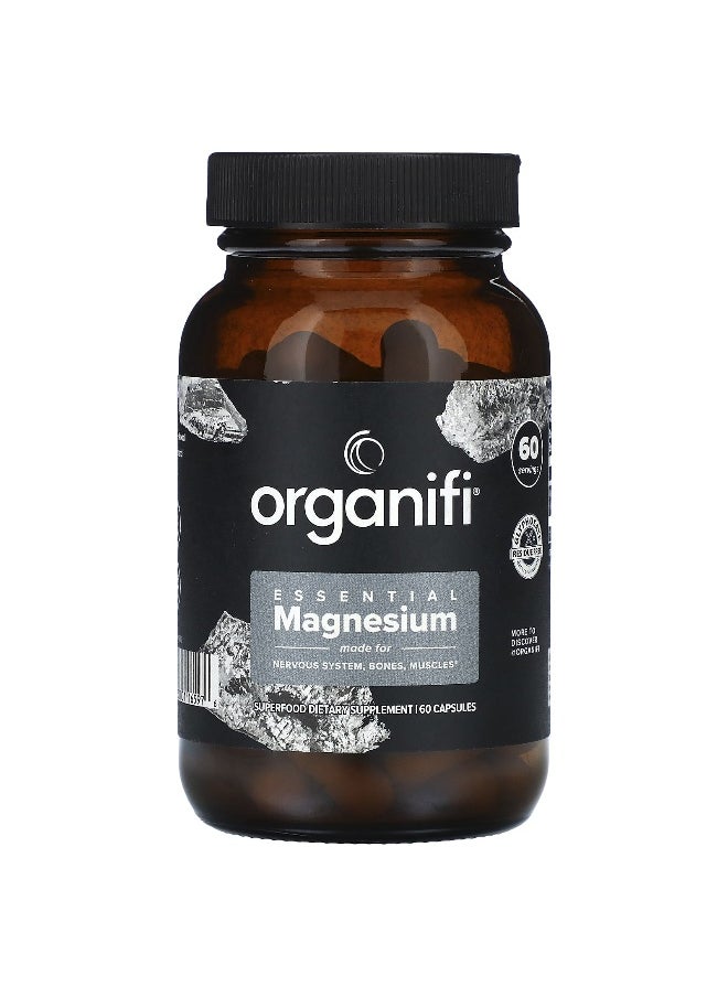 Organifi Organifi, Essential Magnesium, 150 mg, 60 Capsules  - Image 1