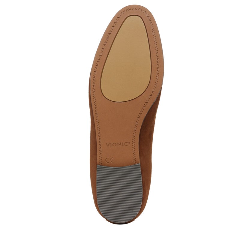 Vionic Womens Willa Loafer Monks Robe Brown Suede 10 M - Image 5