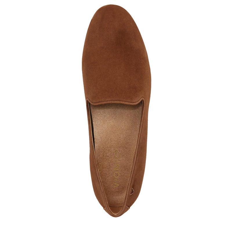 Vionic Womens Willa Loafer Monks Robe Brown Suede 10 M - Image 4
