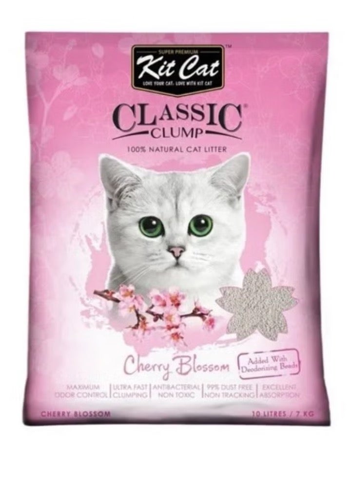 Kit Cat Classic Cat Sand with Cherry Blossom Scent 20kg