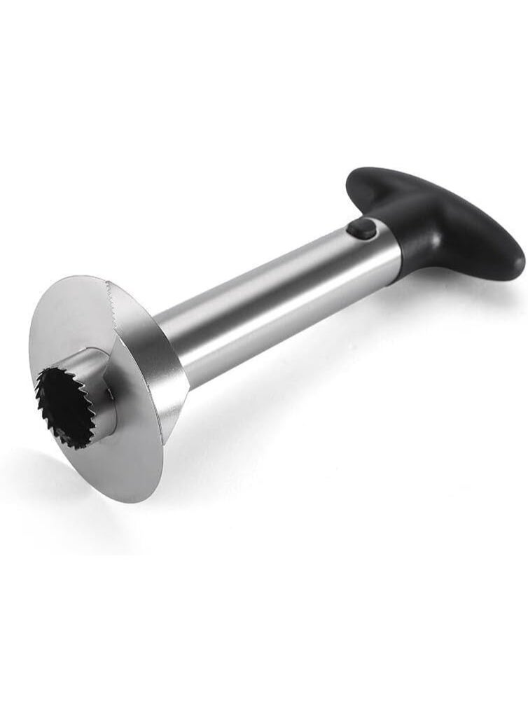Pineapple Corer Remover, Stainless Steel Pineapple Core Remover Tool for Home & Kitchen with Sharp Blade for Diced Fruit Rings  - Image 1