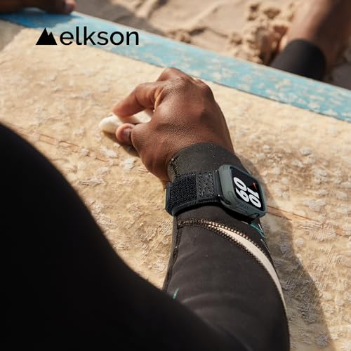 elkson Compatible with Apple Watch 41mm Bumper Case, Quattro Series Rugged Case for Apple Watch and iWatch Series 9 8 7, Military Grade Durable Protective Cover, Flexible Shock Proof, Pink - Image 4