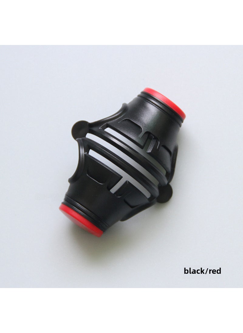 Generic 360° Rotating Golf Ball Liner Marker Pen Black/Red +3 short line pens