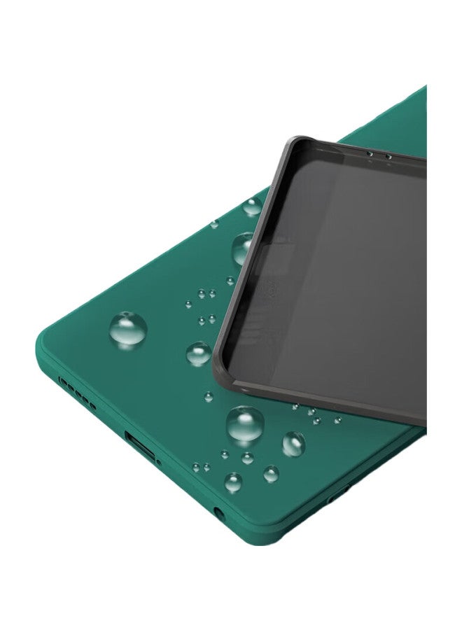 Hotfire Phone Case For Xiaomi Redmi Note12 Pro, Xiaomi Redmi Note12 Pro Protective Cover, Shockproof Silicone Upgraded Lens Case For Men And Women, Matte Finish - Dark Night Green - Image 1