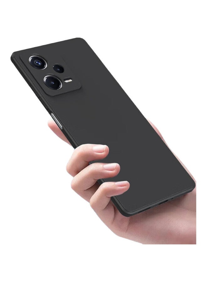 Hotfire Phone Case For Xiaomi Redmi Note12 Pro, Xiaomi Redmi Note12 Pro Protective Cover, Shockproof Silicone Upgraded Lens Case For Men And Women, Matte Finish - Dark Night Green - Image 3