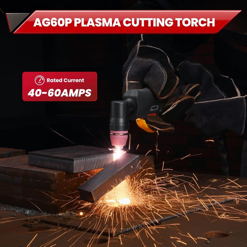 bestarc Pilot Arc Plasma Cutting Torch, AG60P 4 Meters High Frequency Air Plasma Cutting Torch AG60P Suitable for Plasma Cutter BTC500DP, BTC650DP, CUT55P - Image 5
