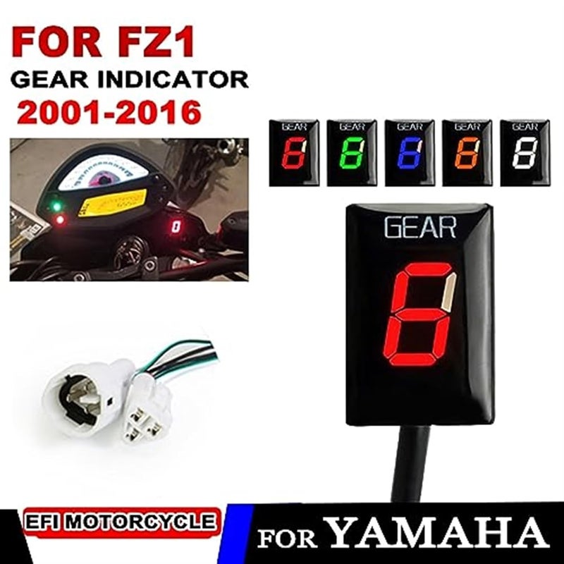 DEMULAX Motorcycle Gear Indicator for FZ1 - Image 2