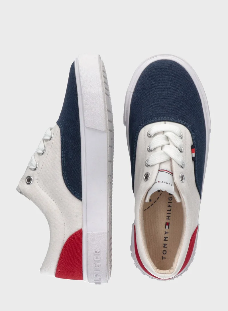 TOMMY HILFIGER Kids Lace Up Sneakers