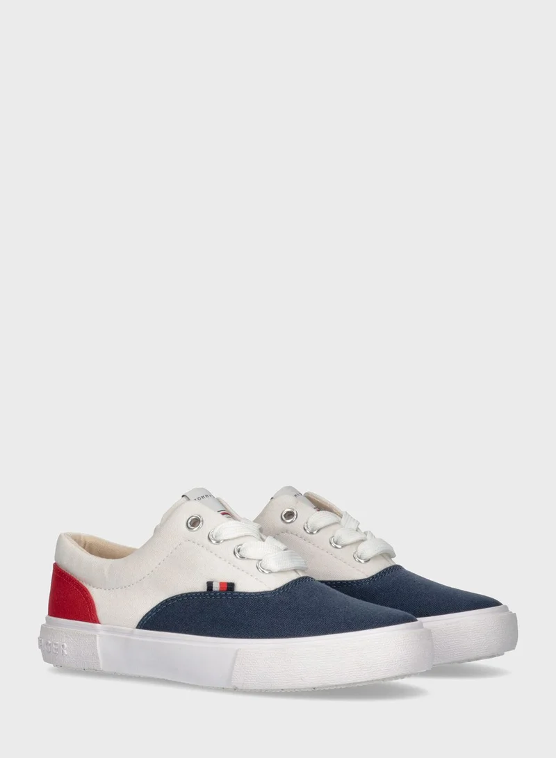 TOMMY HILFIGER Kids Lace Up Sneakers