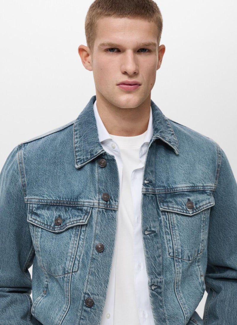 Mango Man Ryan Denim Jacket  - Image 4