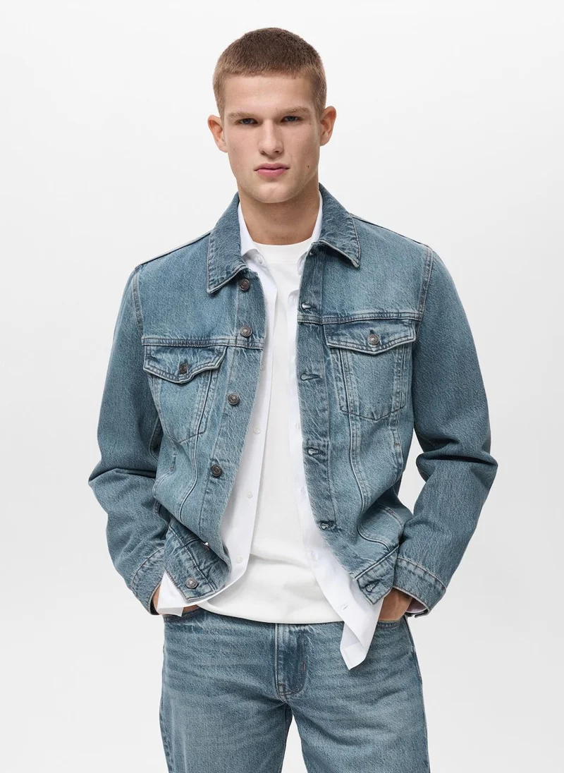 مانجو مان Ryan Denim Jacket