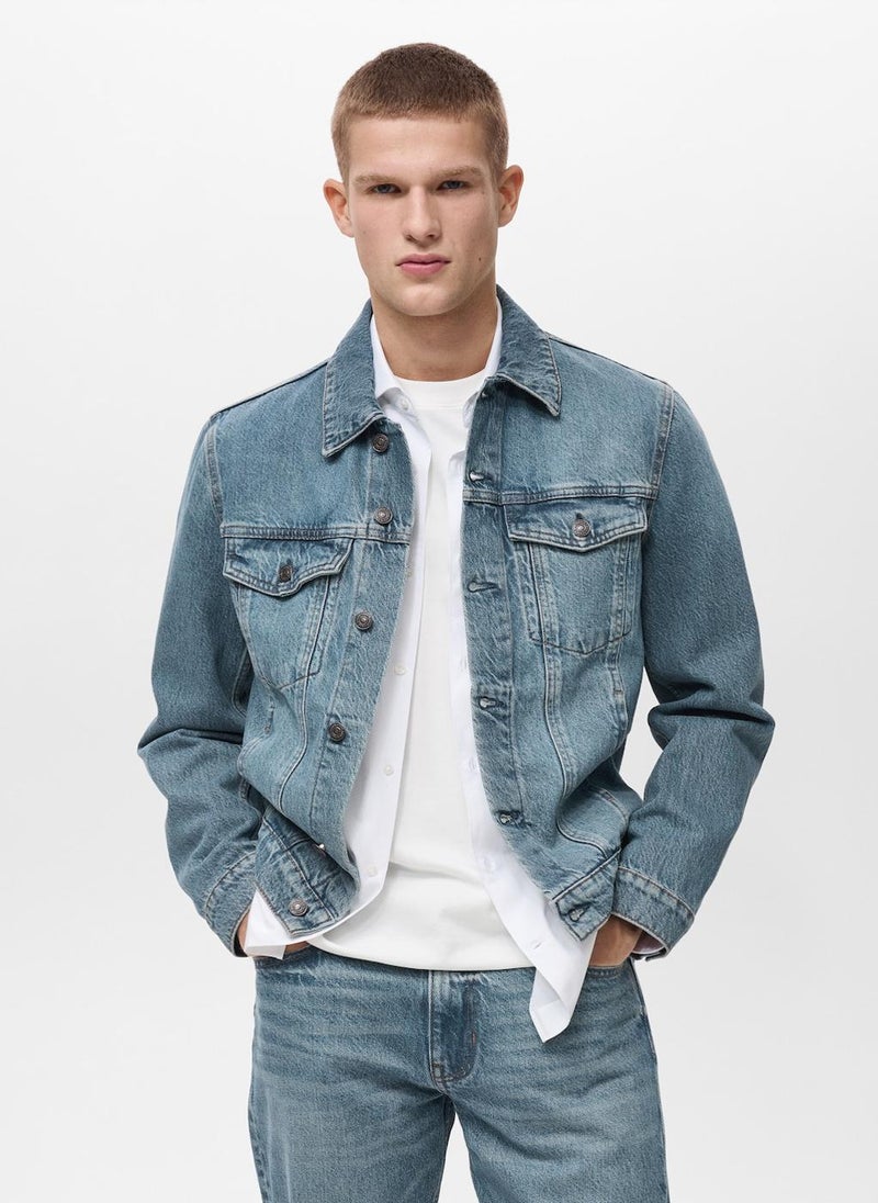 Mango Man Ryan Denim Jacket  - Image 1