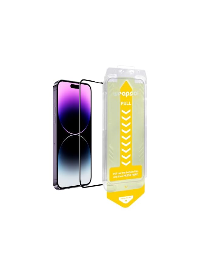 Wrapsol 3D Clear Glass Protector For Iphone 15 Pro Max - Image 3
