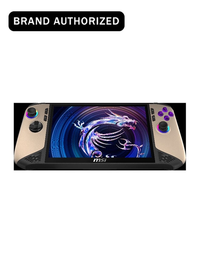 MSI Claw 8 AI+ 8-Inch FHD Display, Intel Core Ultra 7 258V Processor/32GB RAM/1TB SSD/Intel Arc Graphics/Windows 11 Home Sandstorm - Image 1
