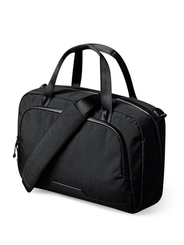 ALPAKA Bravo Brief - 16 Inch Laptop Briefcase, Black Computer Bag with Weatherproof Axoflux 400D Fabric, Messenger Bag for Men and Women, Business Shoulder Bag for Work Travel - Image 1