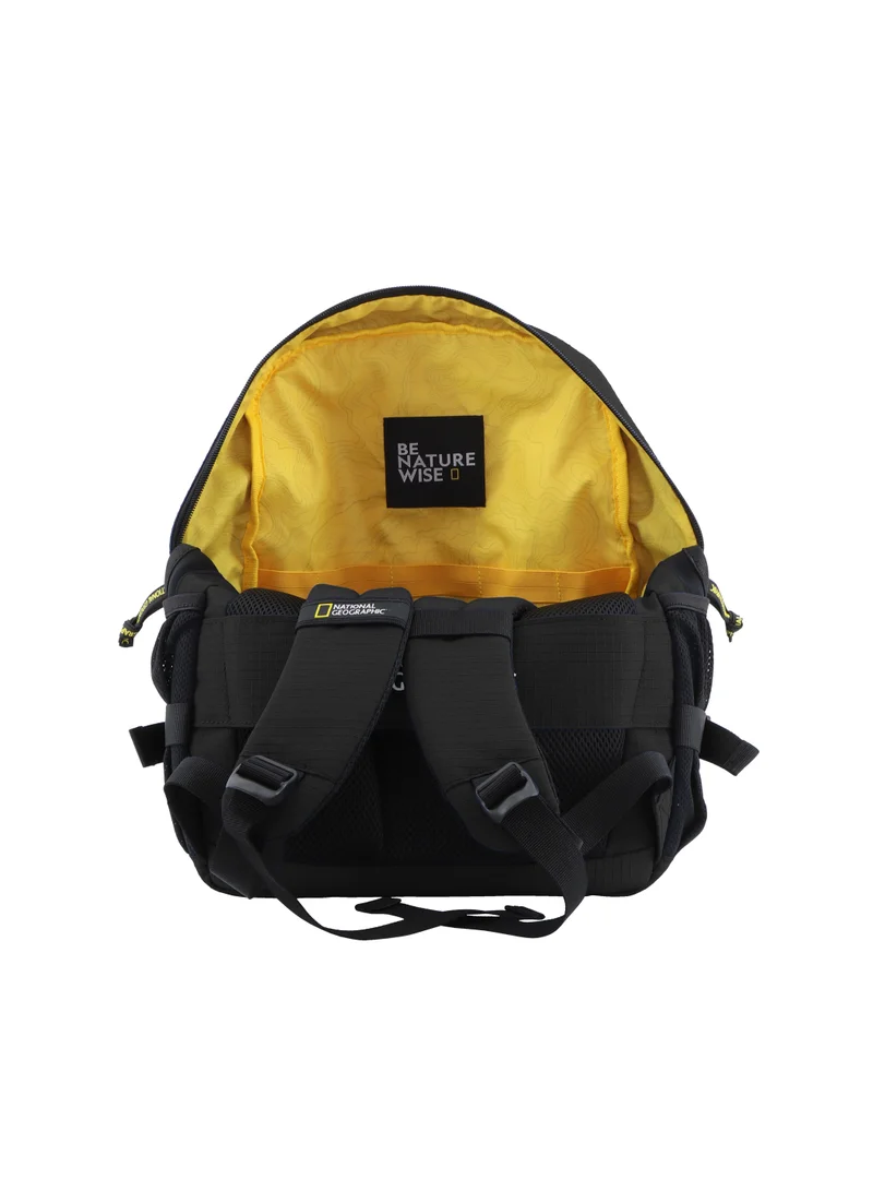 NATIONAL GEOGRAPHIC National Geographic Explorer III RPET Black Backpack – Laptop Bag, Computer Bag, School Backpack, Casual Daypack & Everyday Backpack for Men & Women | Durable Travel & Luggage Gear