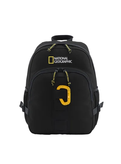 NATIONAL GEOGRAPHIC National Geographic Explorer III RPET Black Backpack – Laptop Bag, Computer Bag, School Backpack, Casual Daypack & Everyday Backpack for Men & Women | Durable Travel & Luggage Gear