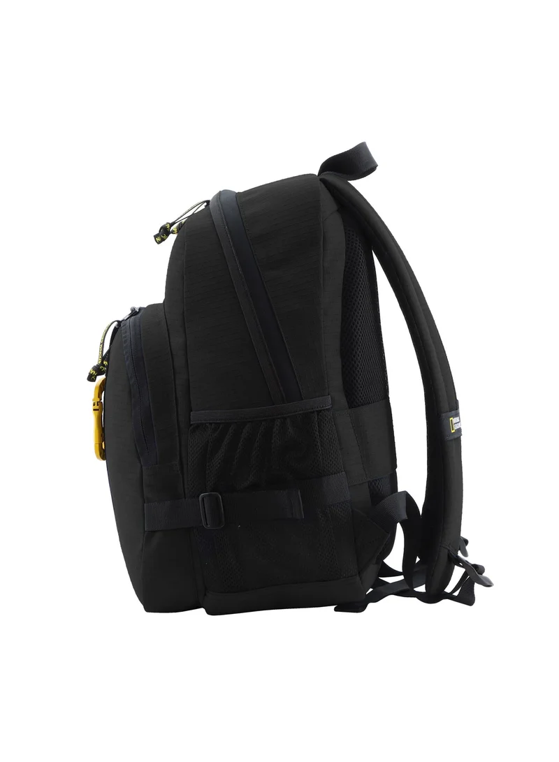 National Geographic Black National Geographic Explorer III RPET Black Backpack â€“ Laptop Bag, Computer Bag, School Backpack, Casual Daypack & Everyday Backpack for Men & Women | Durable Travel & Luggage Gear  | Best Price UAE