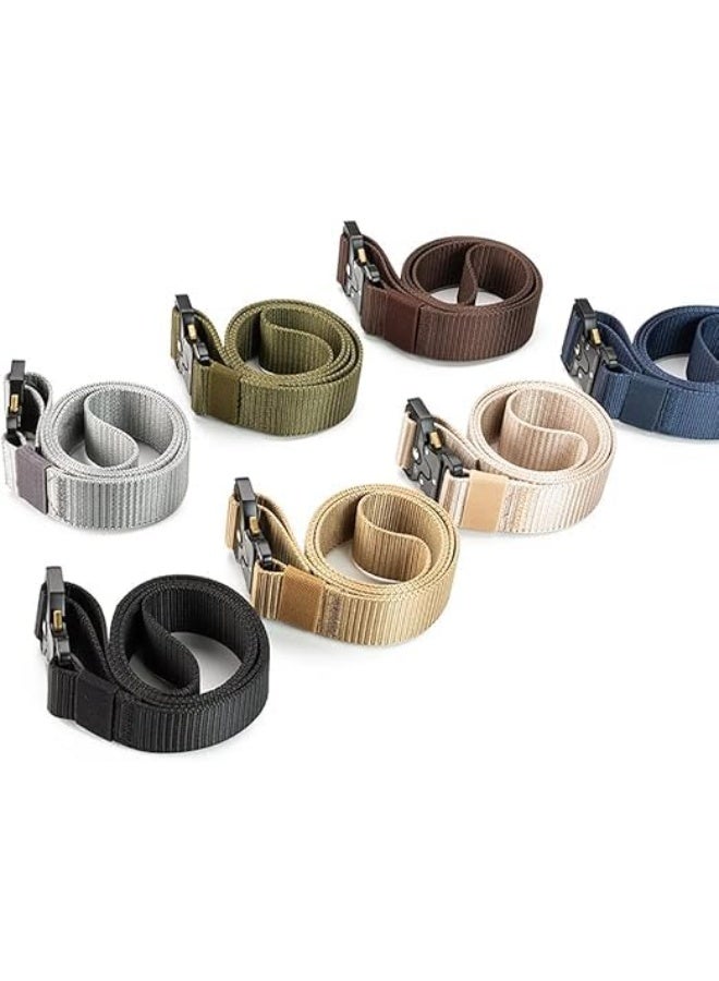 Men's High Quality Nylon Belt - Adjustable with Secure Metal Buckle - Perfect for Everyday Use, Outdoor Activities and Occasions ( Code 220310 ) - Image 3