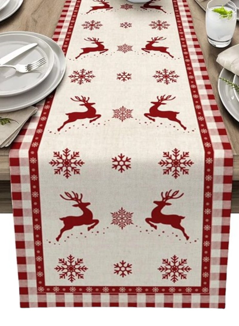 هايلاند مفرش طاولة عيد الميلاد المجيد مقاس 13 × 71 بوصة - Image 1