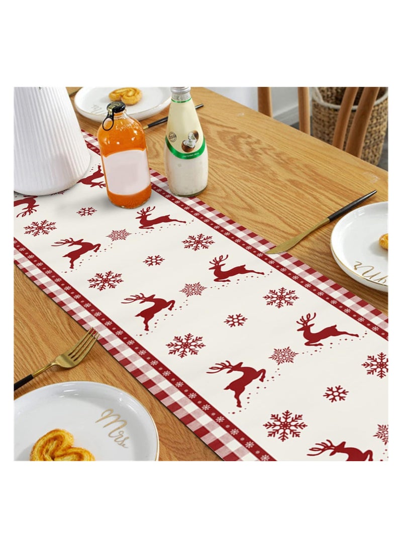 هايلاند مفرش طاولة عيد الميلاد المجيد مقاس 13 × 71 بوصة - Image 4