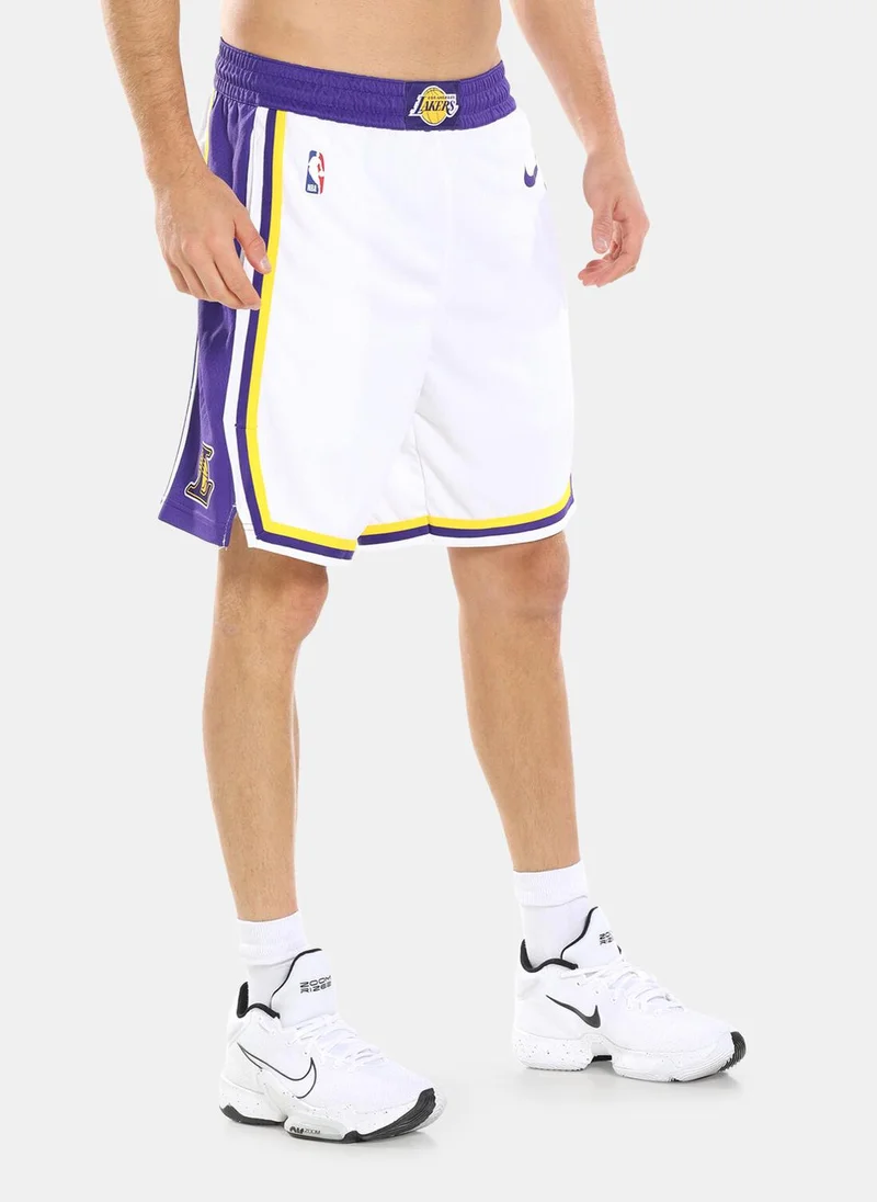 Nike Men's NBA Los Angeles Lakers Swingman Basketball Shorts