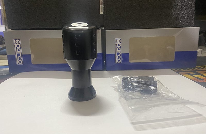 AUTO MT مقبض نقل الحركة SPARCO من الألمنيوم، مقبض رياضي JDM، مقبض نقل الحركة SPARCO للسيارات العالمية، جودة عالية، أسود - Image 2