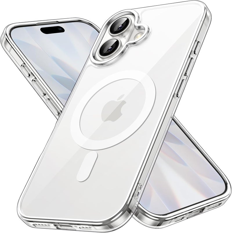 JETech Magnetic Case for iPhone 17 - 6.3-Inch, Shockproof Bumper Cover with Anti-Scratch Clear Back - Image 1
