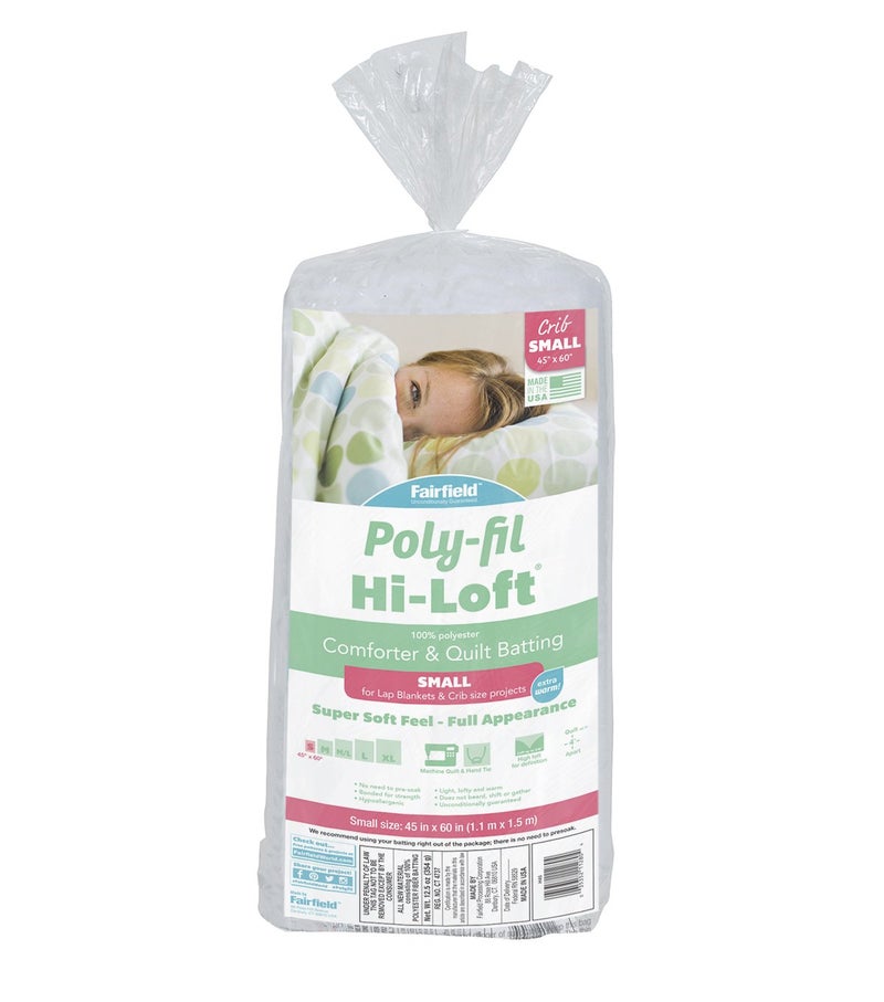 Fairfield لحاف بولي فيل هاي لوفط بوليستر 45 × 60 أبيض