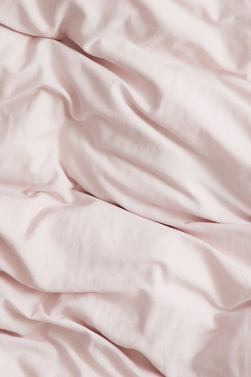 H&M Linen-blend single duvet cover set