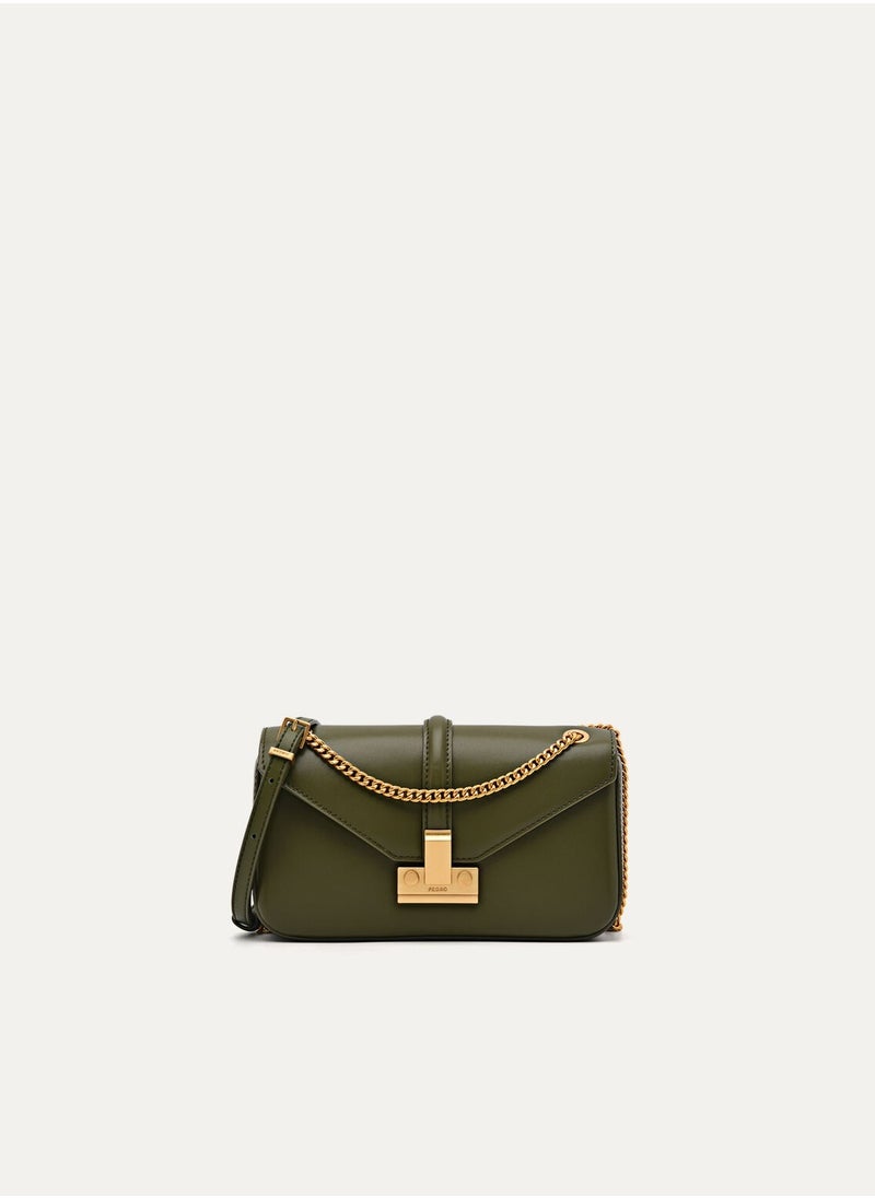 Pedro - Pedro Studio Francoise Leather Crossbody Shoulder Bag - Image 1