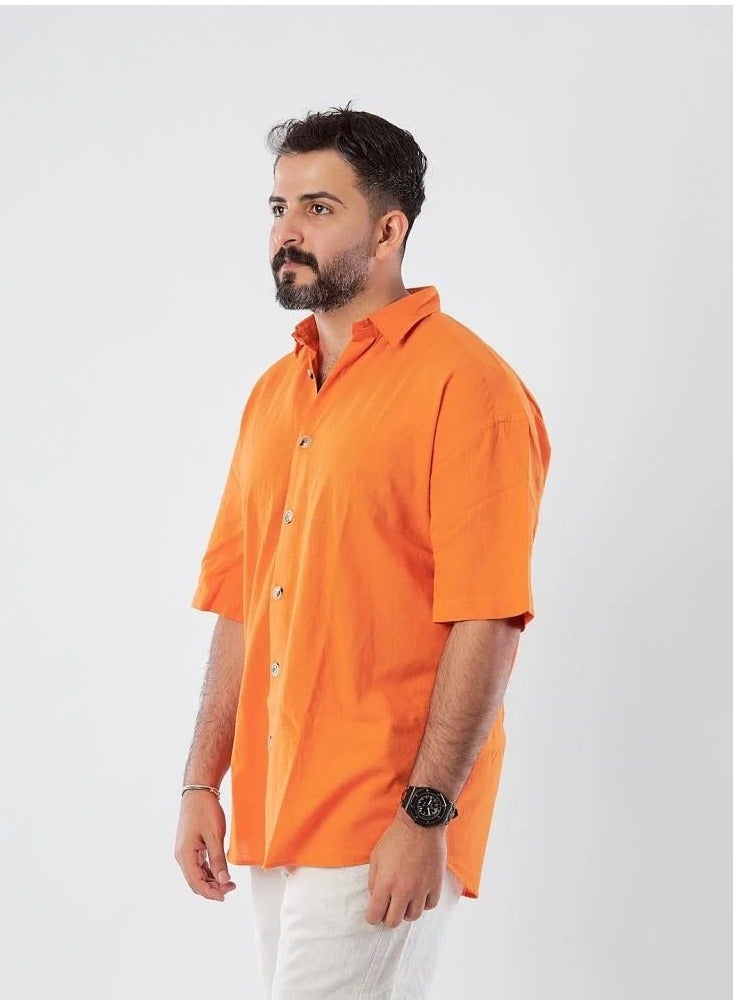 OtherMax Natural linen shirt - Image 4