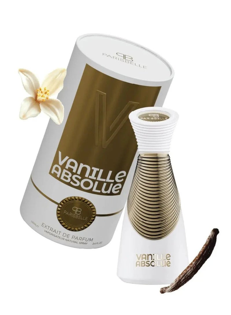 Parisbelle Vanille Absolue Extrait De Parfum 100ml Unisex Warm Sweet Long Lasting Fragrance by Parisbelle - Image 3