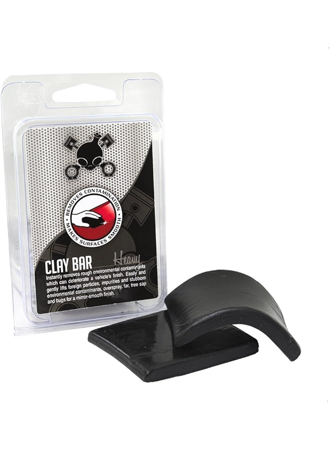 Chemical Guys Cly_403 Heavy Clay Bar, Black (100 G) - Image 1