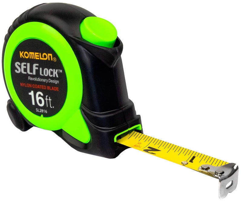 Komelon SL2816; 16' x 3/4" Self-Lock Tape Measure - Image 1