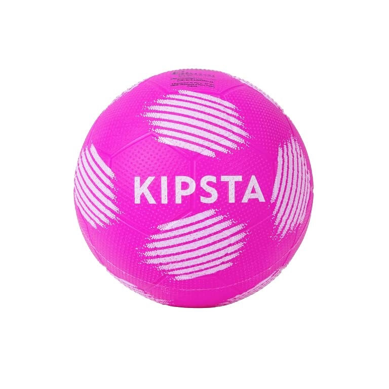 KIPSTA كرة قدم منزلية صغيرة الحجم 1 للأطفال (وردي فاتح) - Image 1