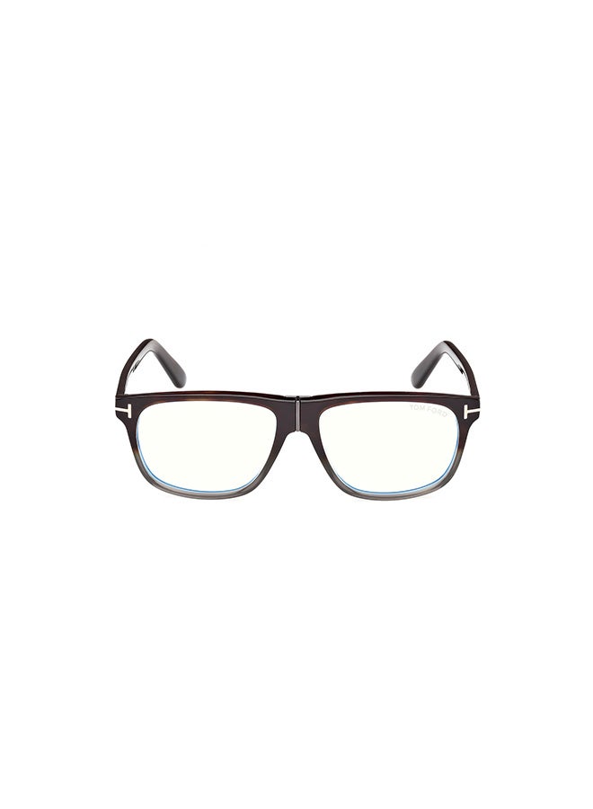 Men's Pilot Eyeglass Frames Havana TOMFORD FT5978-B05656 56 mm