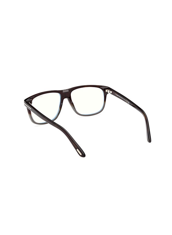 Men's Pilot Eyeglass Frames Havana TOMFORD FT5978-B05656 56 mm