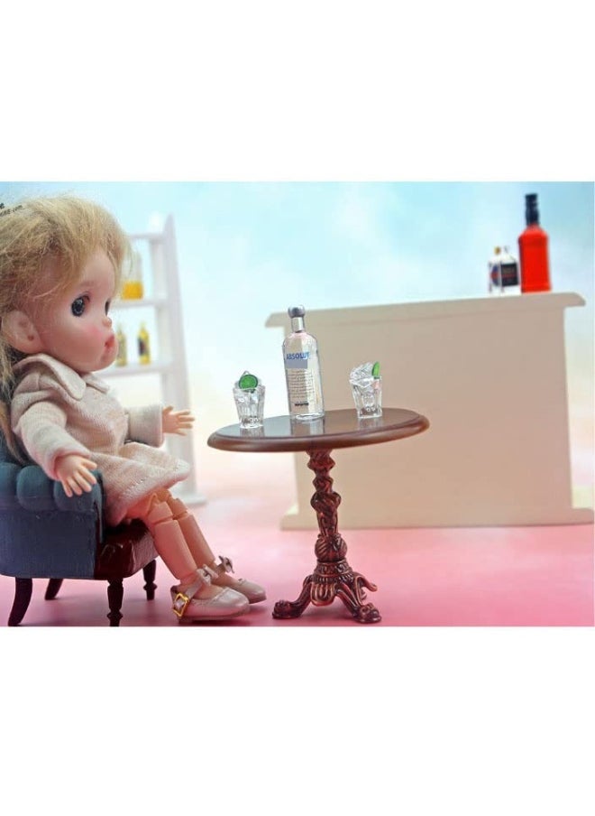 NWFashion - NWFashion Miniature 112 Scale Wine Drink BottleCup for Dollhouse Scenery Accessories Furniture 1set - Image 1
