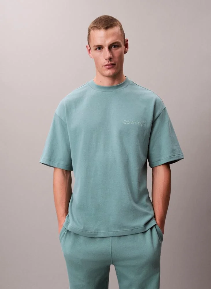 CALVIN KLEIN Cotton Jersey Pyjama Top