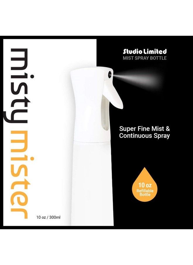 STUDIO LIMITED Hair Spray Bottle 10 Oz Continous Water Mister Spray Bottle Refillable Fine Mist Spray Bottle For Hair Styling Gardening Cleaning (Barber)  - Image 4