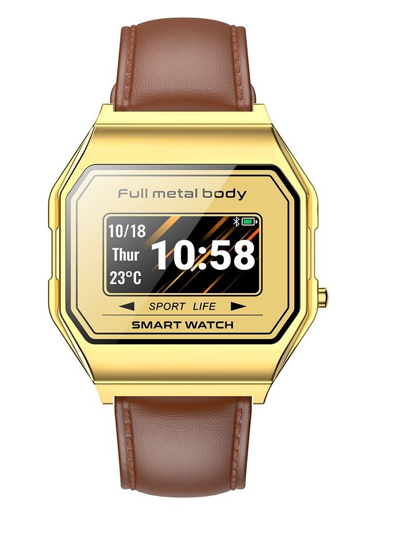 AROAQ - KW18 Men Smart Watches IP67 Waterproof Watch Blood Pressure Monitor Heart Rate GPS Sports Smartwatch for Android iOS - Image 1