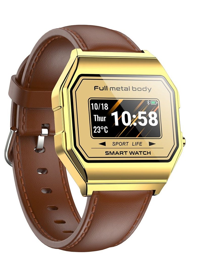 AROAQ - KW18 Men Smart Watches IP67 Waterproof Watch Blood Pressure Monitor Heart Rate GPS Sports Smartwatch for Android iOS - Image 1