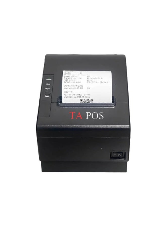 تي إيه بي أو إس طابعة إيصالات حرارية TA-900UB بلوتوث و USB، اتصال USB - Image 1